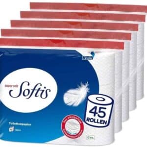 Softis 4 lagiges Toilettenpapier