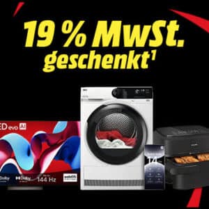 [TOP] 🚨 19% MwSt.-Rabatt 🎉 z.B. PS5, Smart-TVs, Nintendo, OLED, Dreame & vieles mehr!