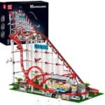 🎢 Mould King Achterbahn (3.600 Teile + 3 Motoren + 1 Akkubox)