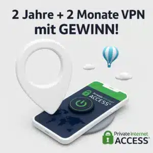 Effektiv GRATIS 🔐 2 Jahre & 2 Monate VPN ohne Logs mit 55€ Bonus (PrivateInternetAccess)