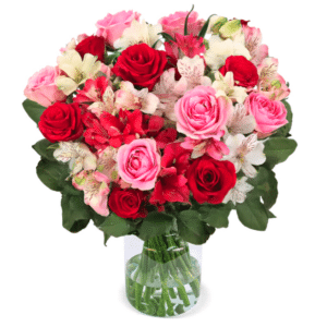 Rosenwunder-Blumenstrauß mit bis zu 40 Blüten
