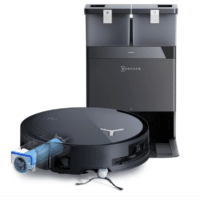 schwarzer ECOVACS DEEBOT X8 OMNI Staubsauger Roboter