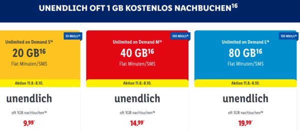 LIDL Connect Handy Tarife guenstig online   Lidl.de 2025 08 27 10 54 17