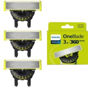 Philips OneBlade 360 Klingen   3x 360 Ersatzklingen