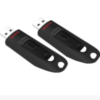 SANDISK 2er Pack Ultra - USB-Flash-Laufwerk, 64 GB, 130 MB/s