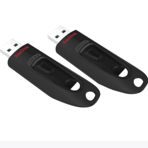 SANDISK 2er Pack Ultra - USB-Flash-Laufwerk, 64 GB, 130 MB/s