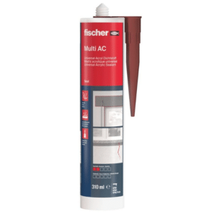 fischer Acryldichtstoff Multi AC in braun