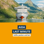 [Letzte Chance] AIDA Last Minute 🚢 z.B. Nordeuropa, Mittelmeer oder Kanaren, uvm. | Karibik- & Transreisen mit Getränkepaket