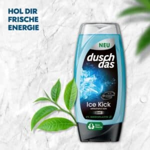 Duschdas 2 in 1 Duschgel  Shampoo 6x 225 ml