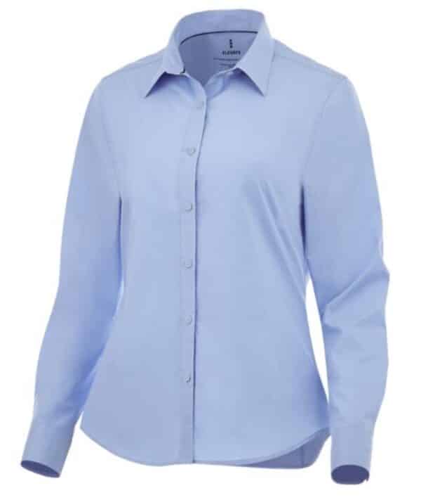 ELEVATE Hamell Langarm Hemd schlichtes Damen Blusen Hemd Popelin Bluse 3816940 Hellblau 2025 04 28 12 35 32