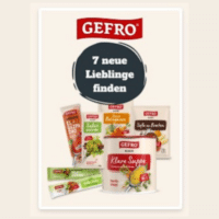 Kostenloses Probierpaket von GEFRO