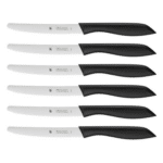 6er Set WMF Frühstücksmesser 🍞🔪 mit Wellenschliff