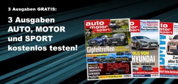 auto motor und sport im Schnupper Abo