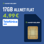 [Endet!] 🔥 o2 Allnet mit 17GB 5G/LTE (50 Mbit/s) für 4,99€ mtl. (Klarmobil) - OHNE Anschlusspreis | auch mtl. kündbar!