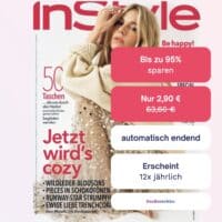 Instyle Print Jahresabo fuer 290