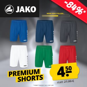JAKO Premium Shorts MOB DEU