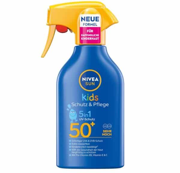 NIVEA SUN Kids Schutz  Pflege Sonnenspray LSF 50 wasserfest