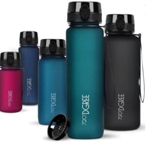 720DGREE Trinkflasche 1l Sport uberBottle softTouch Sieb   BPA Frei   Wasserflasche fuer Uni Arbeit Fitness Fahrrad Outd 2025 06 10 11 28 32