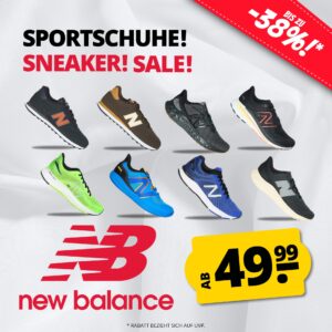 NB Sneaker Sale MOB DEU