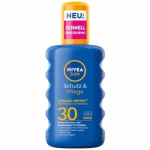 NIVEA SUN Schutz Pflege Sonnenspray LSF 30