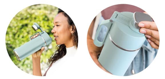 Ninja Thirsti 530ml Trinkflasche  Mint