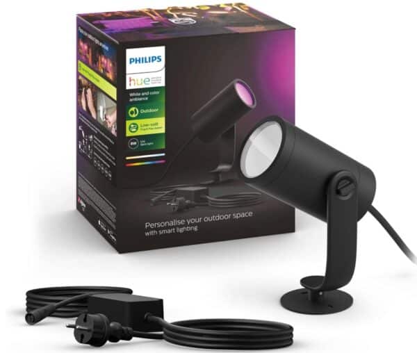 Philips Hue White  Color Ambiance Lily Gartenspot Standard Set 590 lm