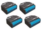 🏠 4x Shelly Plus 2PM Smart Relais Schalter (2 Kanäle. max. 16A, WLAN, Bluetooth)