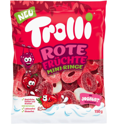 Trolli Rote Früchte Mini Ringe 150 g