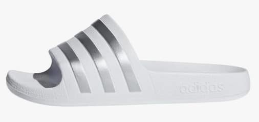 adidas Adilette Aqua Slides silber adidas Adilette Aqua Slides silber