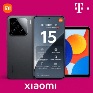 [258€ Ersparnis!] Telekom📱Xiaomi 15 + Xiaomi Redmi Pad für 99€ + 20GB 5G Allnet für 19,99€ + 50€ RNM-Bonus