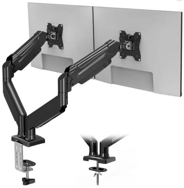 BONTEC Monitor Halterung 2 Monitore Bildschirmhalterung 2 Monitor fuer 13 32 Zoll Gasfederarm mit 360 Drehbar Neigbar Kabe 2025 11 24 11 35 03 BONTEC Monitor Halterung 2 Monitore Bildschirmhalterung 2 Monitor fuer 13 32 Zoll Gasfederarm mit 360 Drehbar Neigbar Kabe 2025 11 24 11 35 03