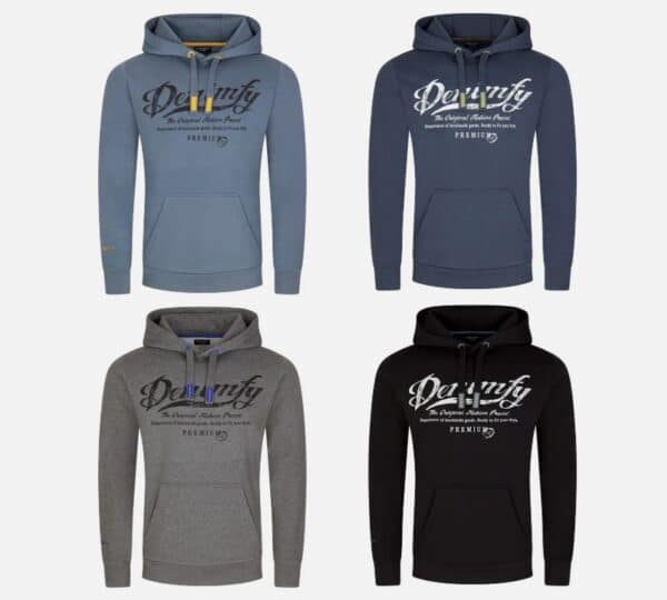 DENIMFY Hoodie Herren Regular Fit DFArno Kapuzenpullover Pullover Print