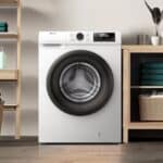 Bestpreis! 👕🧺 Hisense WF1Q8041BW Waschmaschine (mit Dampffunktion, 8KG, 1400 U/Min)