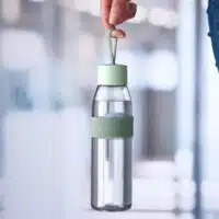 Mepal   Wasserflasche Ellipse   Wiederverwendbare Trinkflasche   Auslaufsichere   Geeignet fuer kohlensaeurehaltige Getraenke   BPA frei   500 ml