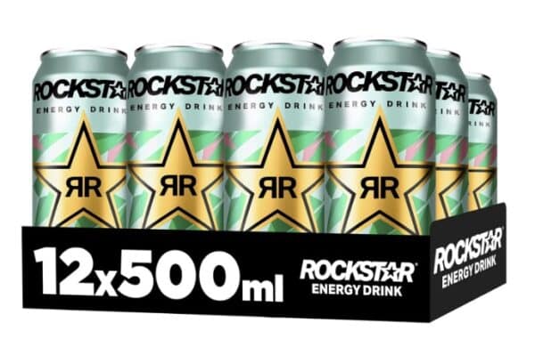 Rockstar Energy Drink Watermelon Kiwi Geschmack   Zero Sugar