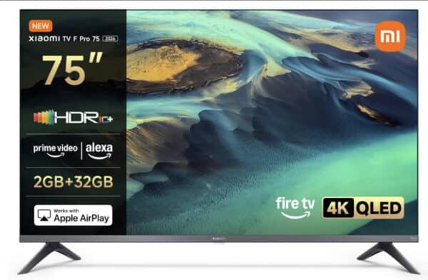 Xiaomi F Pro 75 Zoll 4K UHD QLED Smart TV 3