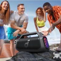 soundcore Boom 2 Plus Outdoor Lautsprecher 140W 22 Channel BassUp 2.0 20h Schnellladung IPX7 wasserdicht RGB Lichter U 2025 11 13 15 55 22