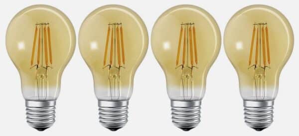 4x Ledvance Smart Filament A60 Birnen 6W E27 Gold extra warmweiss dimmbar ZigBee  eBay.de 2025 08 26 14 17 38