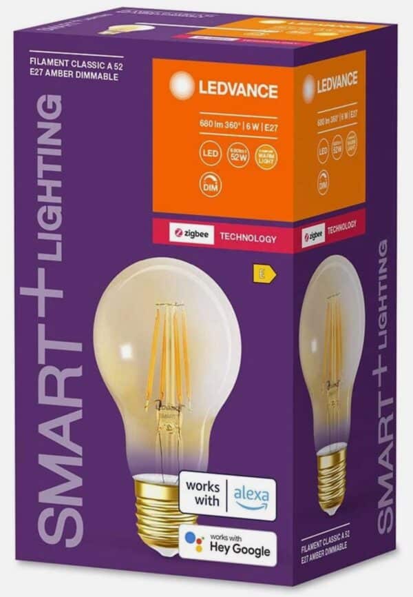 4x Ledvance Smart Filament A60 Birnen 6W E27 Gold extra warmweiss dimmbar ZigBee  eBay.de 2025 08 26 14 17 57