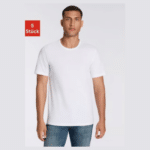 [Nur heute] 5er Pack BOSS Herren Rundhals T-Shirts 👕 (weiß, 100% Baumwolle)