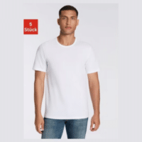 5er Pack BOSS Herren Rundhals T Shirts