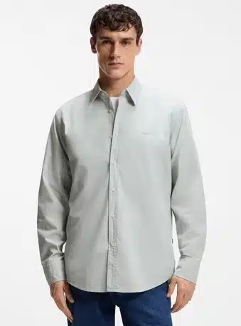 BOSS ORANGE Langarmhemd Relegant Regular Fit