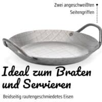 GSW 859042 Gastro Traditionell Eisenpfanne