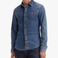 Levis Herren Long Sleeve Battery Housemark Slim Hemd
