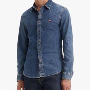 Levis Herren Long Sleeve Battery Housemark Slim Hemd
