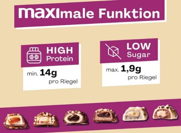 MaxiNutrition Creamy Core Bar MIX BOX