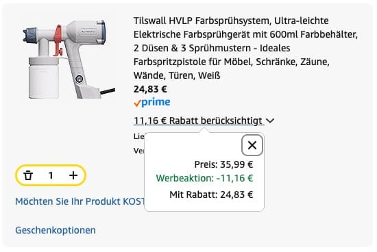 Tilswall HVLP Farbspruehsystem Tilswall HVLP Farbspruehsystem