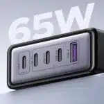 ⚡️ Ugreen Desktop-Ladegerät (65W, 4x USB-C, 1x USB-A, PD, QC, PPS, AFC, usw.)