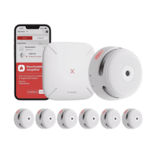 X Sense Rauchmelder 6 Stueck   mit SBS50 Basisstation