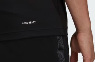 adidas Aeroready Designed To Move Sport Motion Logo Herren Shirt